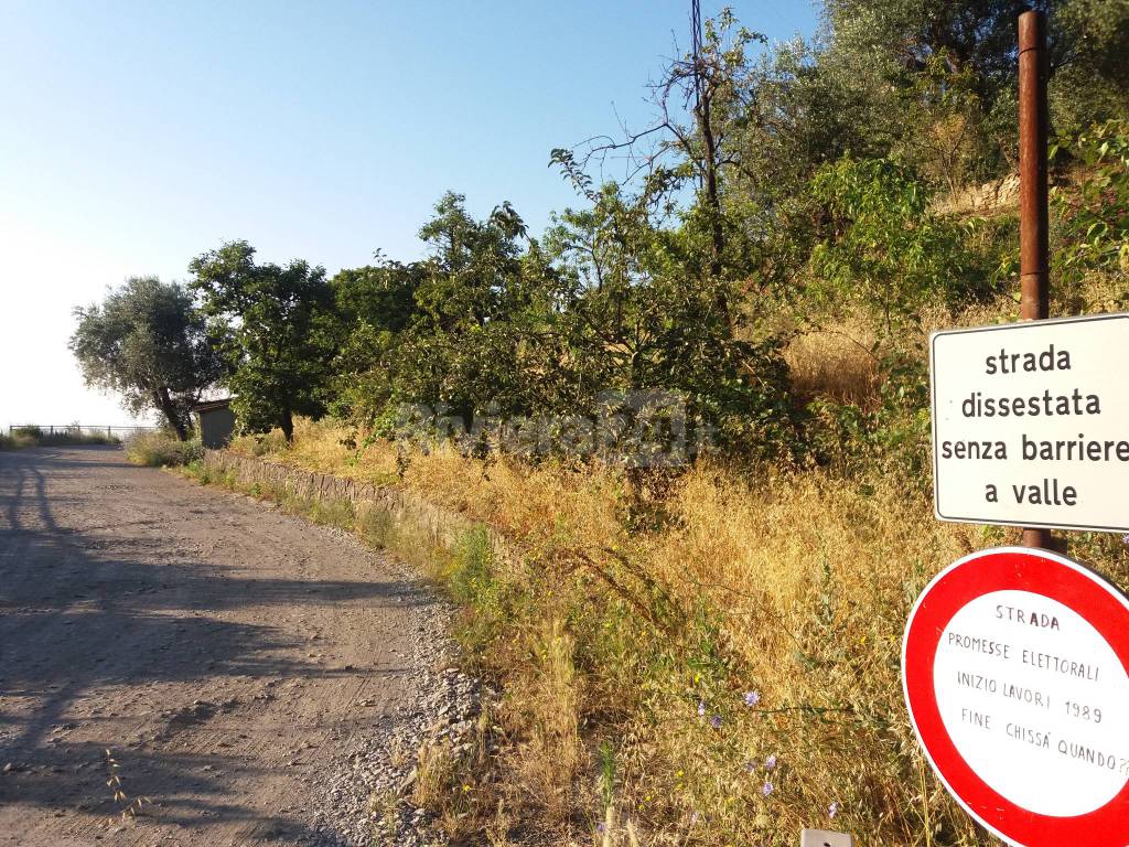 Strada collinare san Pietro Parà e san Donato