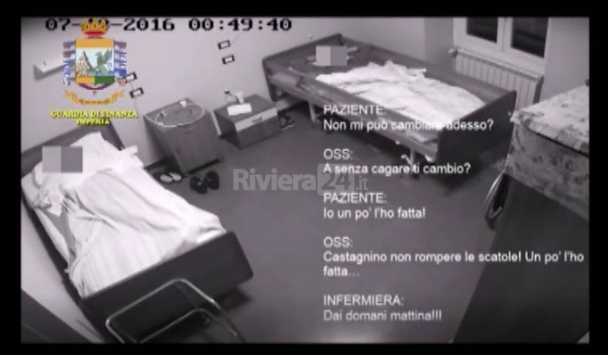 Maltrattamenti su anziani al Cicalotto