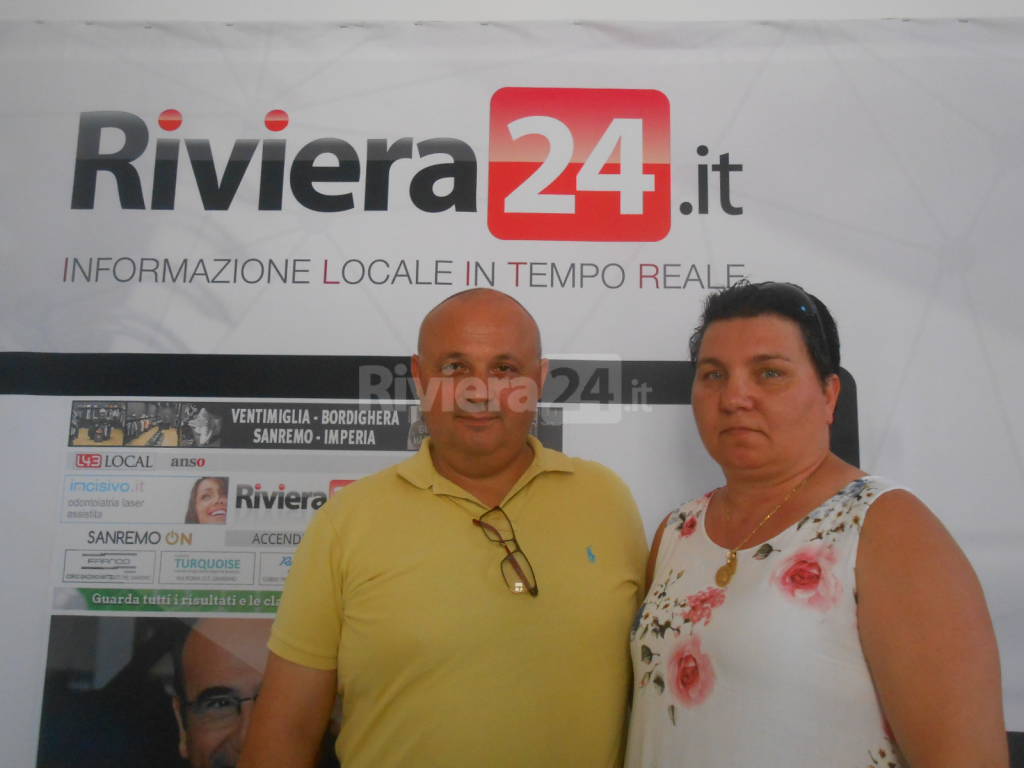 Riviera24 - Roberto Arrighini e Katia Loda Adesso Basta onlus 