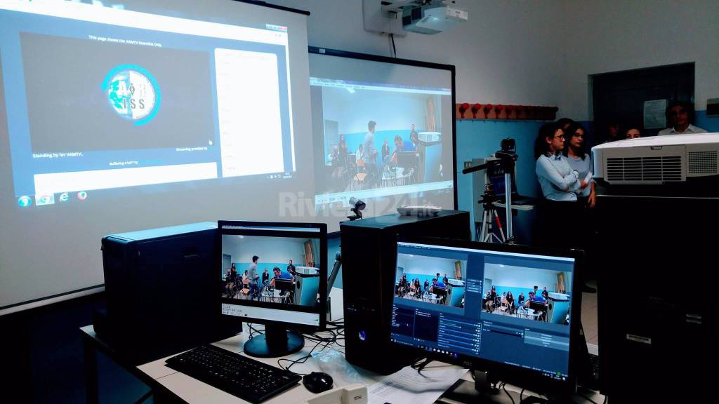 Sanremo, gli studenti del Cassini in collegamento con l'astronauta Paolo Nespoli