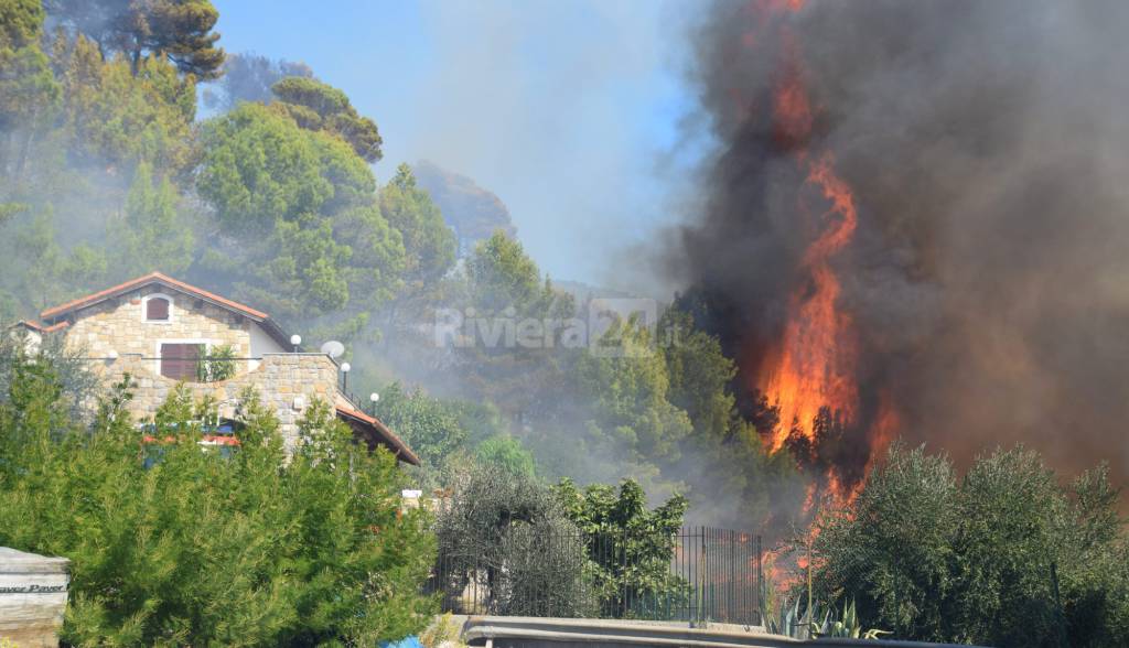 Incendio Madonna della Neve