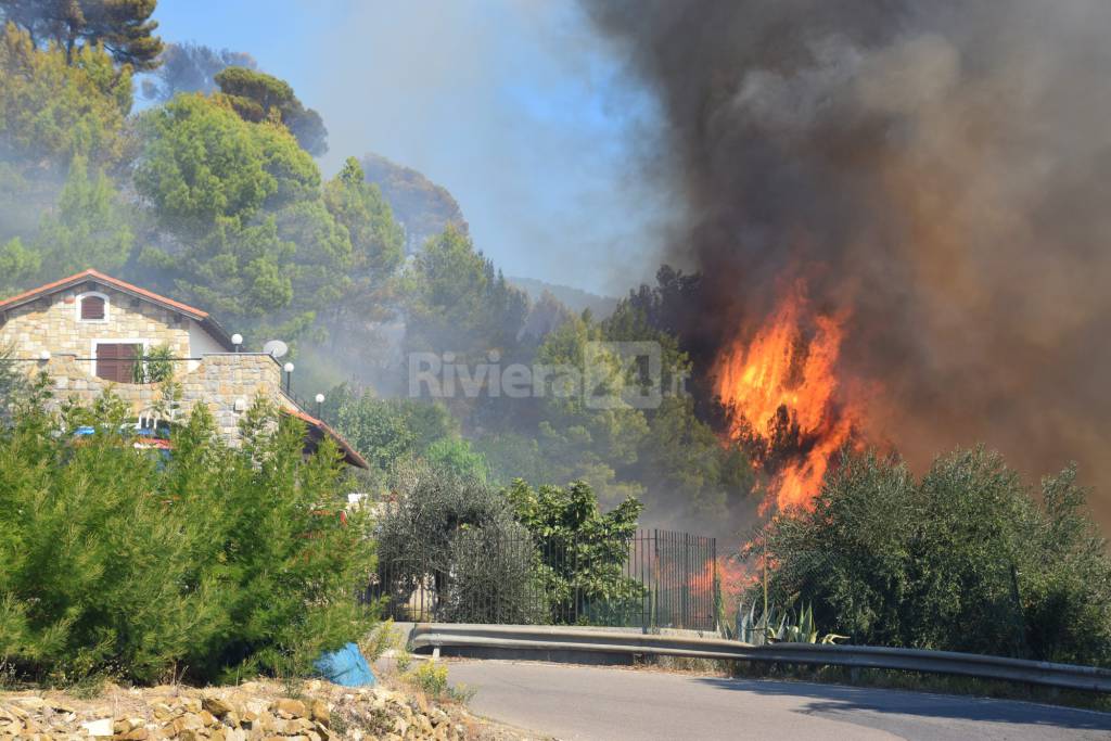 Incendio Madonna della Neve