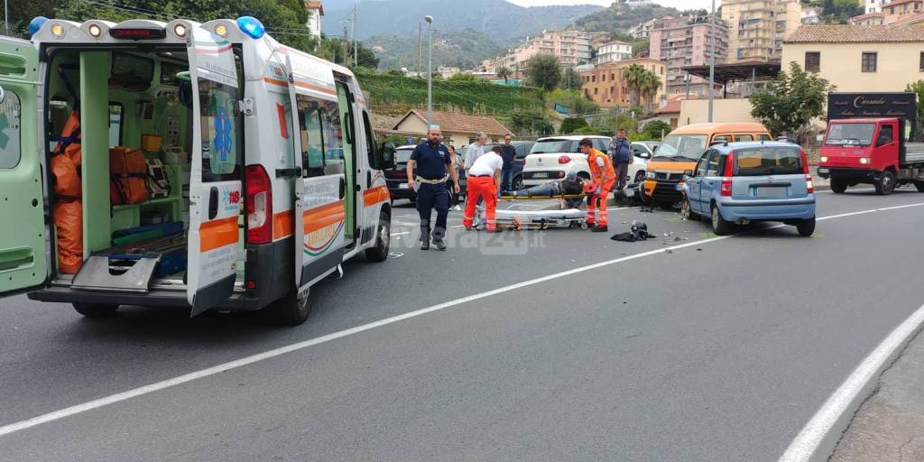 riviera24 - incidente sanremo san francesco soccorsi 118
