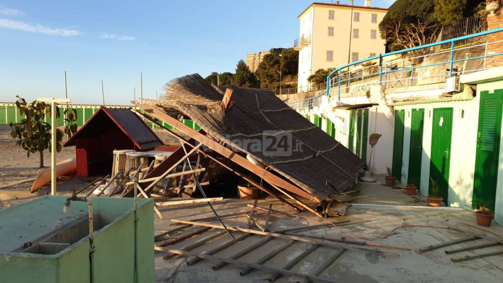 playa manola spiagge arma di taggia danni