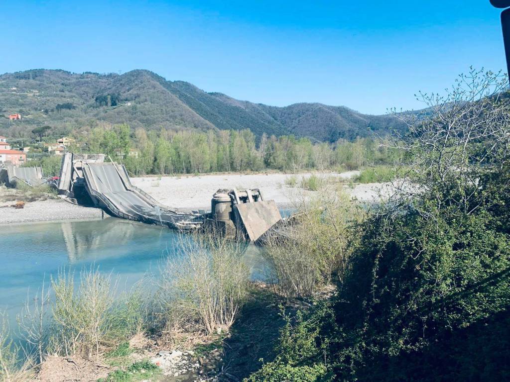 ponte crollato spezia