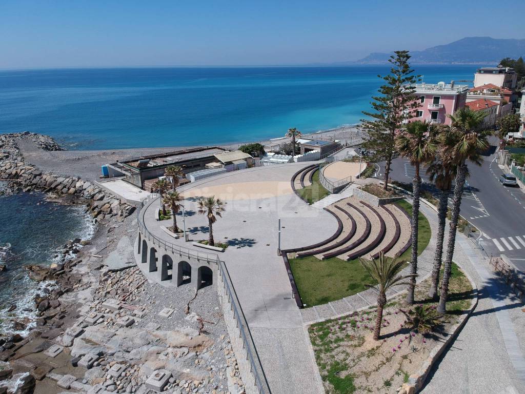 drone spiagge bordighera rotonda sant'ampelio