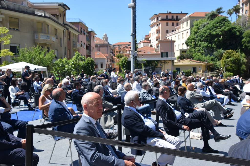 inaugurazione cantiere pista ciclabile imperia