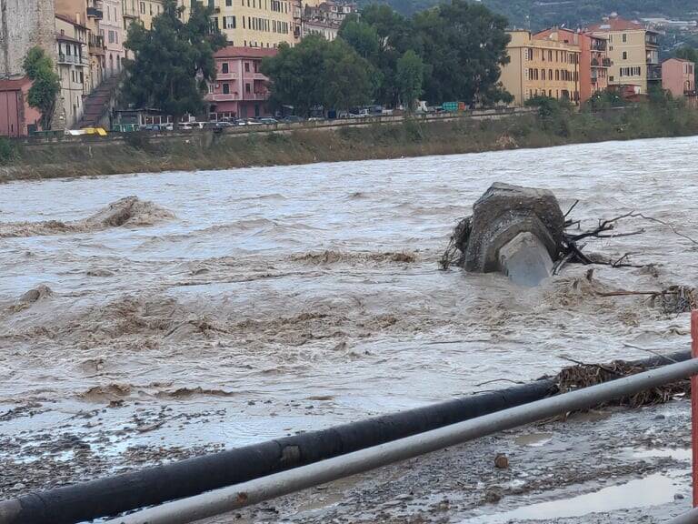 riviera24 - alluvione ventimiglia ottobre 2020