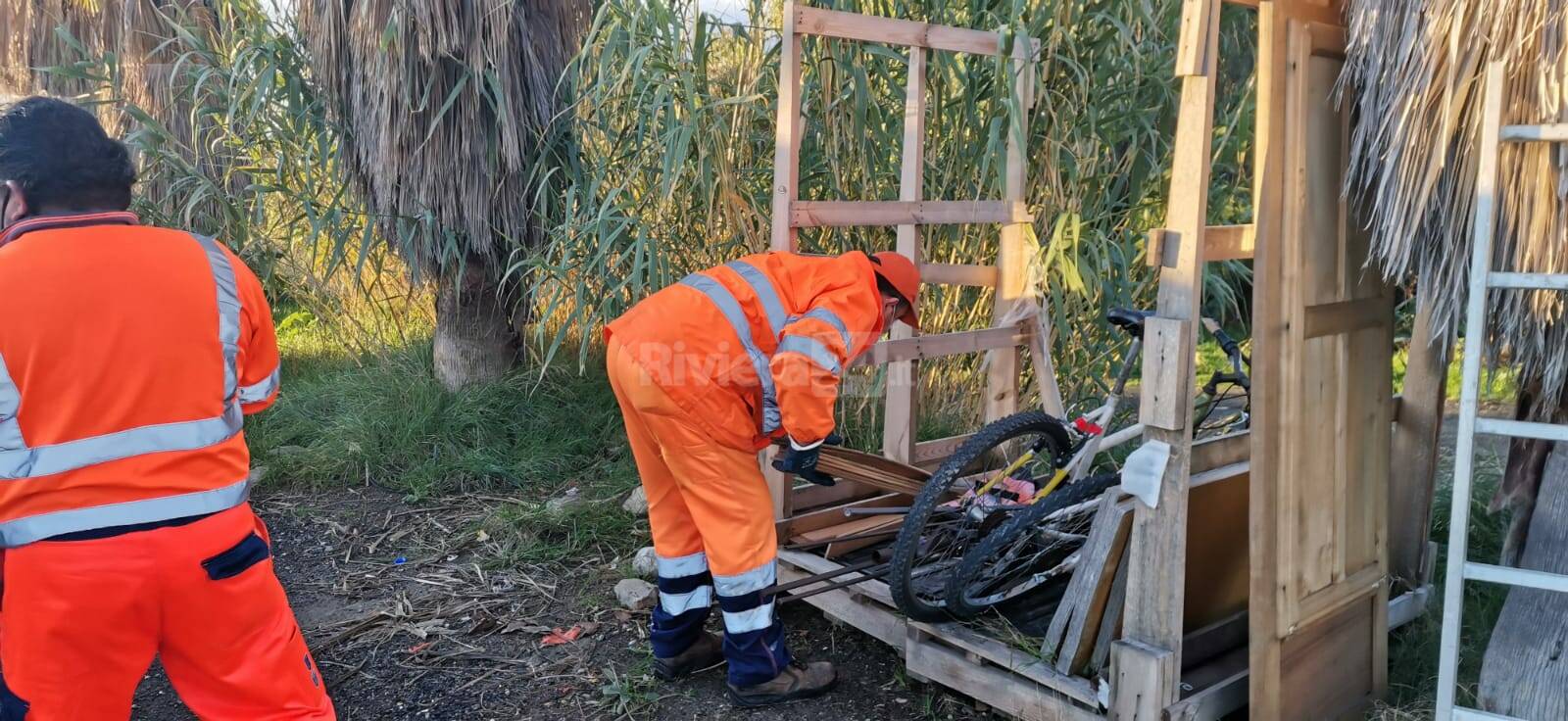 blitz vigili amaie energia pian di poma sanremo