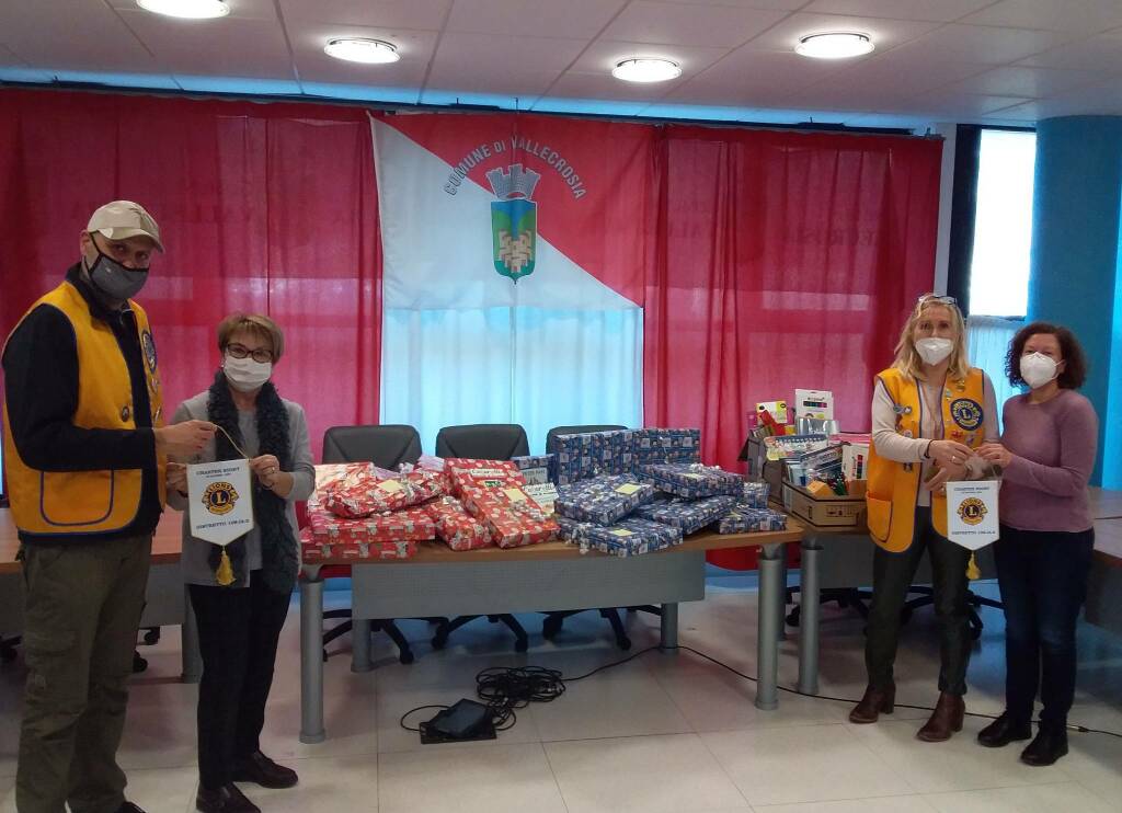 Donazione di Lions Club Bordighera Otto Luoghi al Comune di Vallecrosia