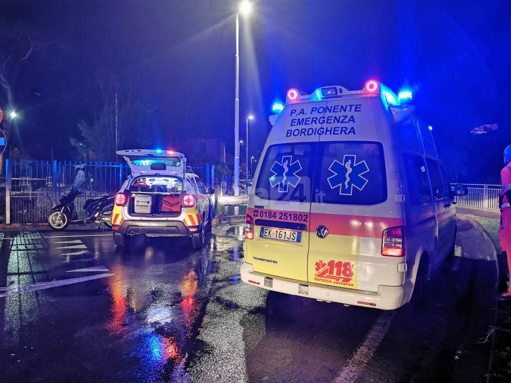 incidente via pasteur bordighera