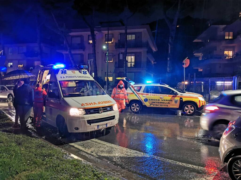 incidente via pasteur bordighera