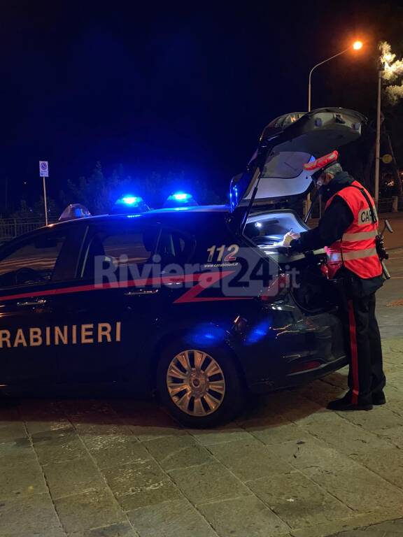 Capodanno Imperia controlli carabinieri