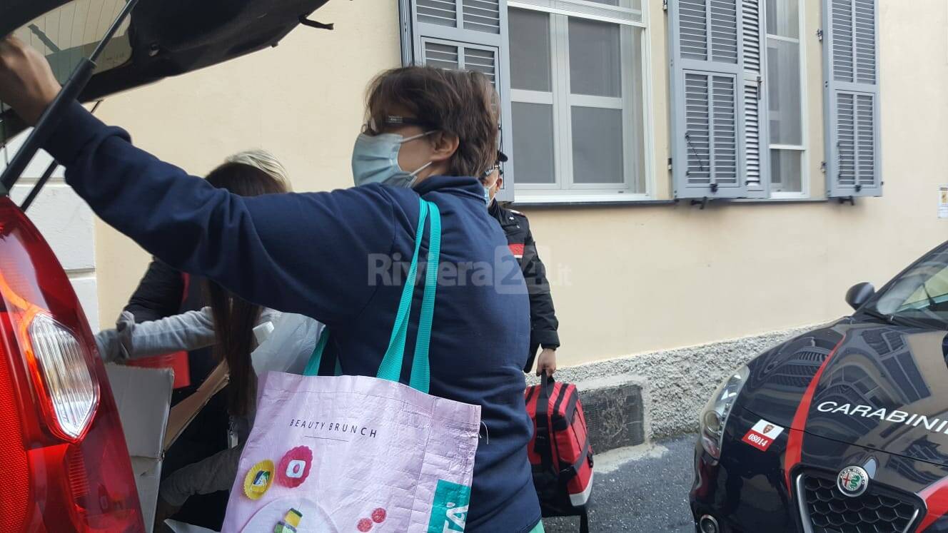 Pieve di Teco, l'arrivo dei vaccini alla Casa di riposo "Borelli"