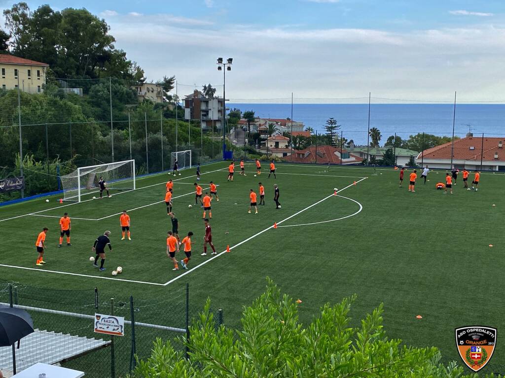 Ospedaletti calcio allenamento giovanili