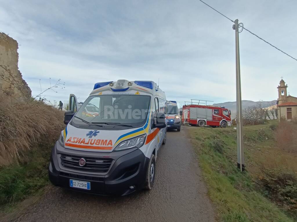 incendio abitazione Perinaldo 