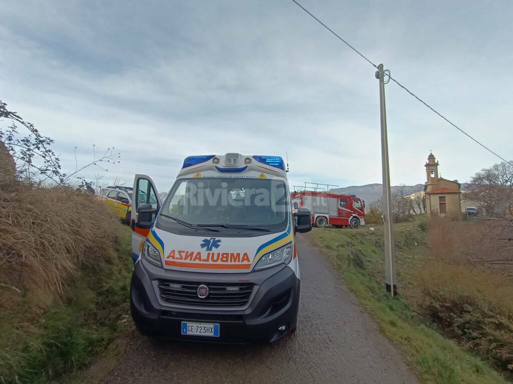 incendio abitazione Perinaldo 