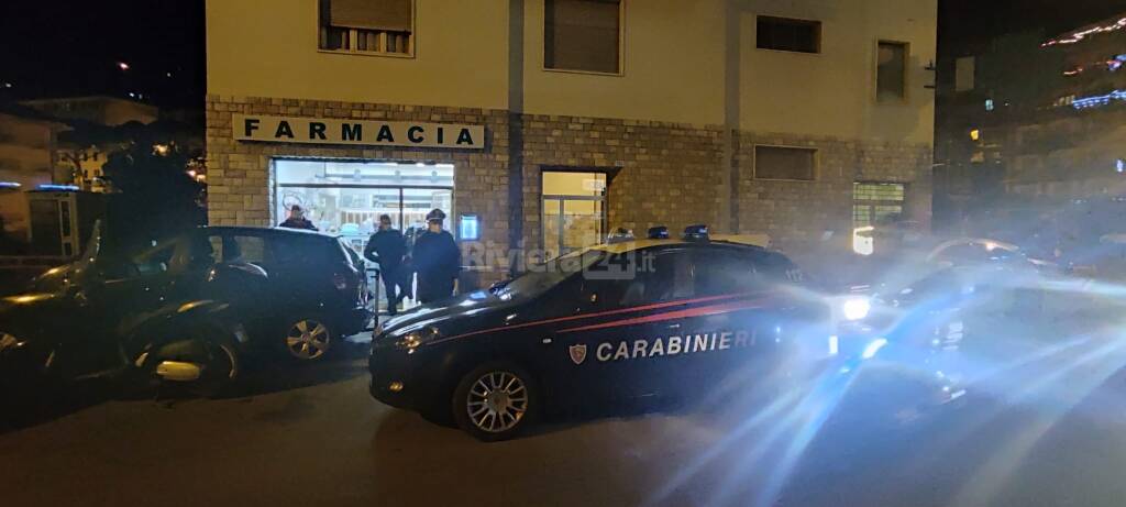 rapina farmacia sanremo