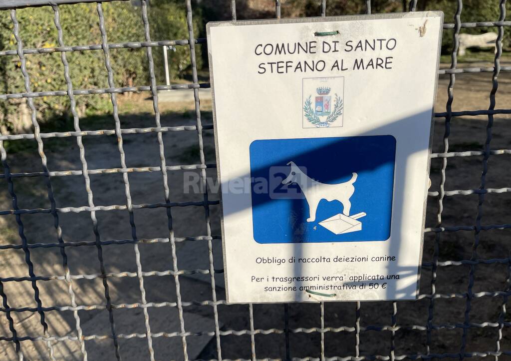 Santo Stefano al Mare area cani
