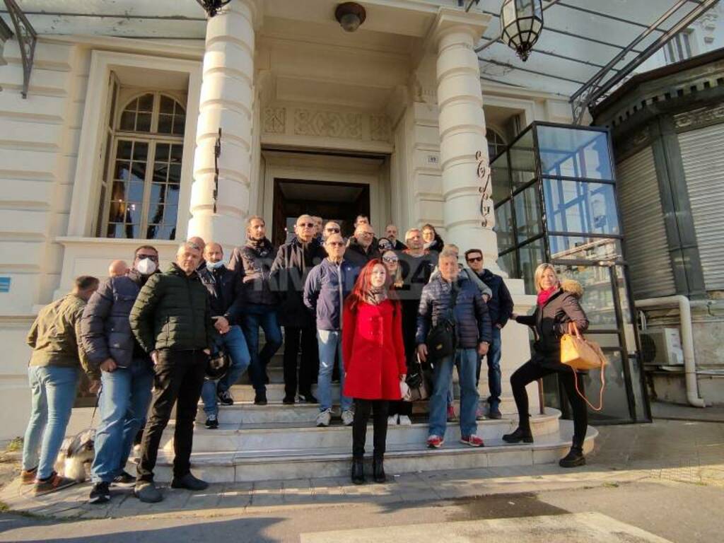 Protesta dipendenti casinò sanremo