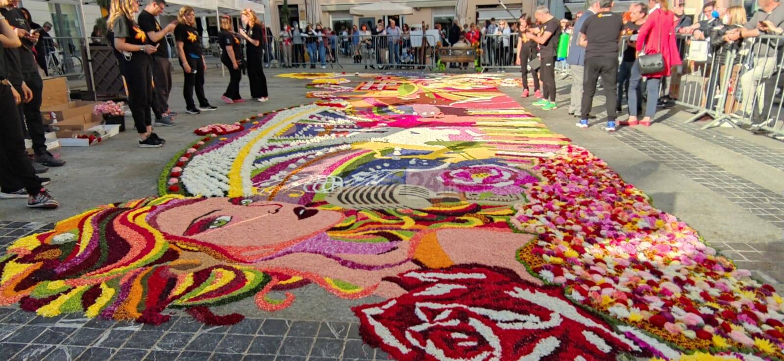 Sanremo infiorata spettacolo