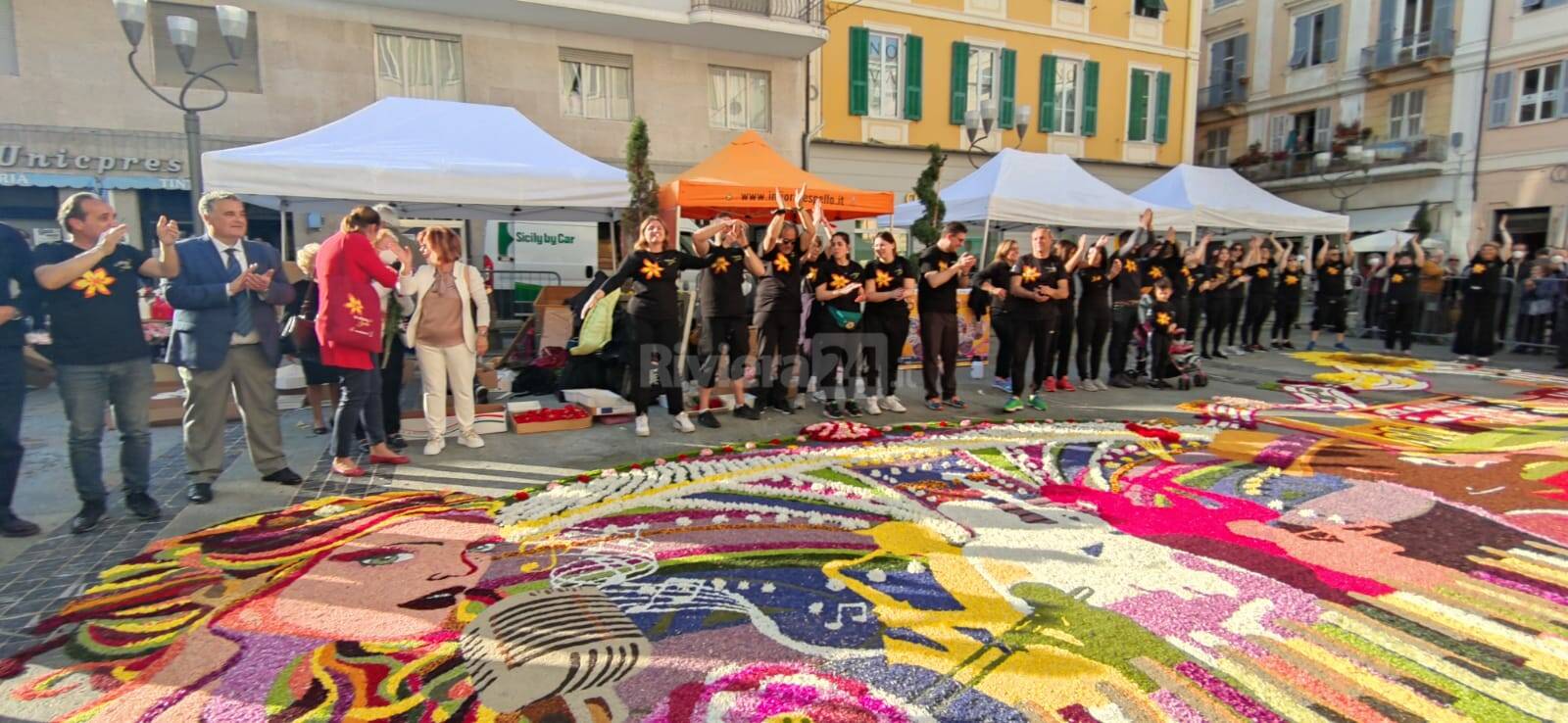 Sanremo infiorata spettacolo