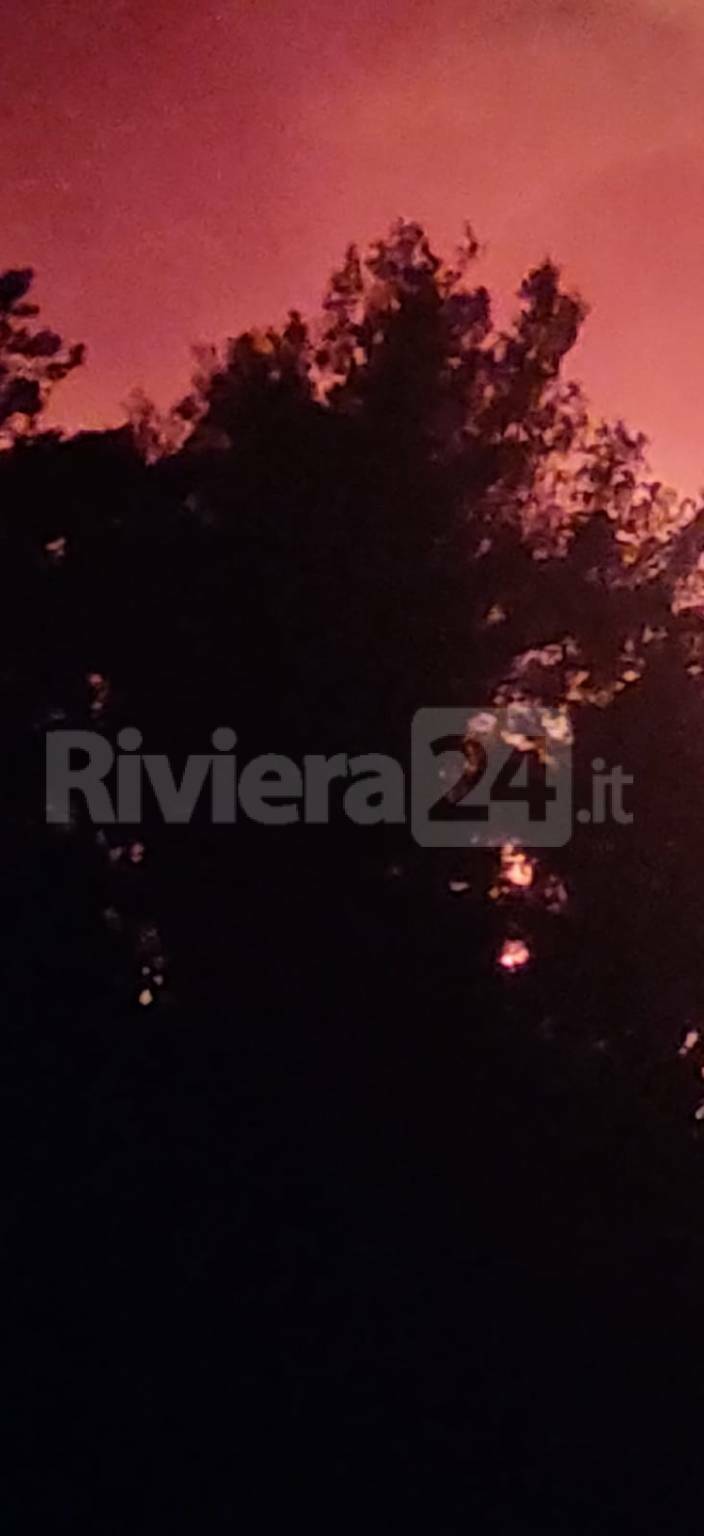 monte pozzo incendio