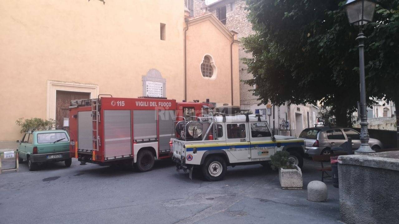 monte pozzo incendio