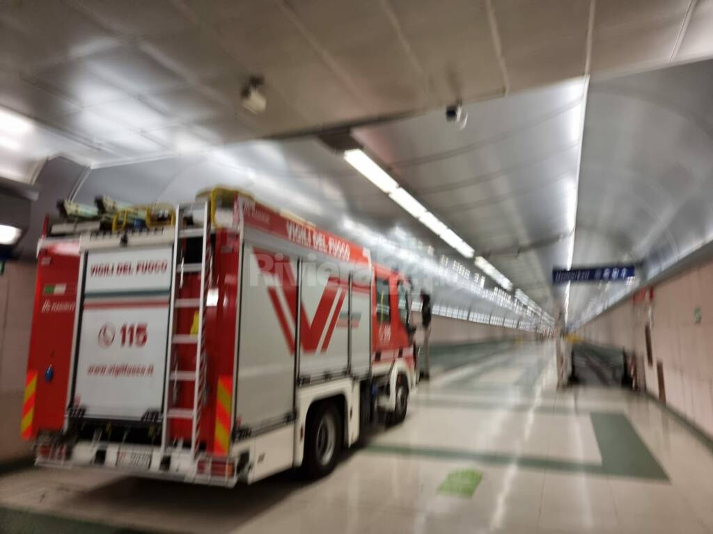 Sanremo incendio locomotiva morto operaio