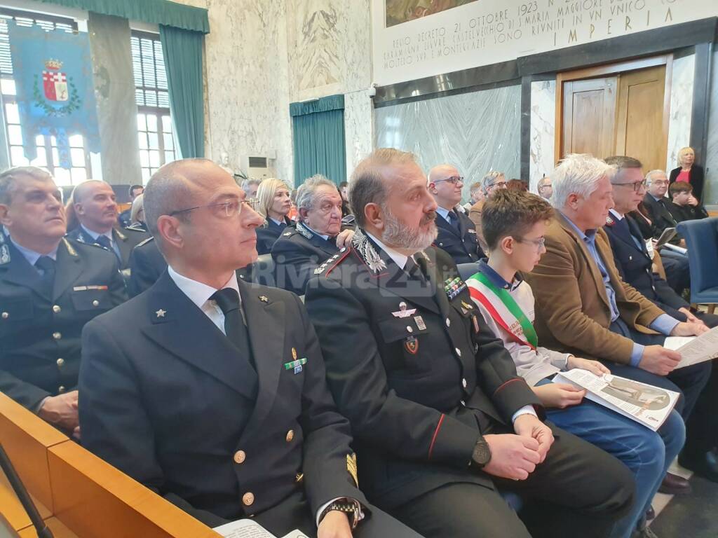 Festa Polizia Municipale Imperia gennaio 2023