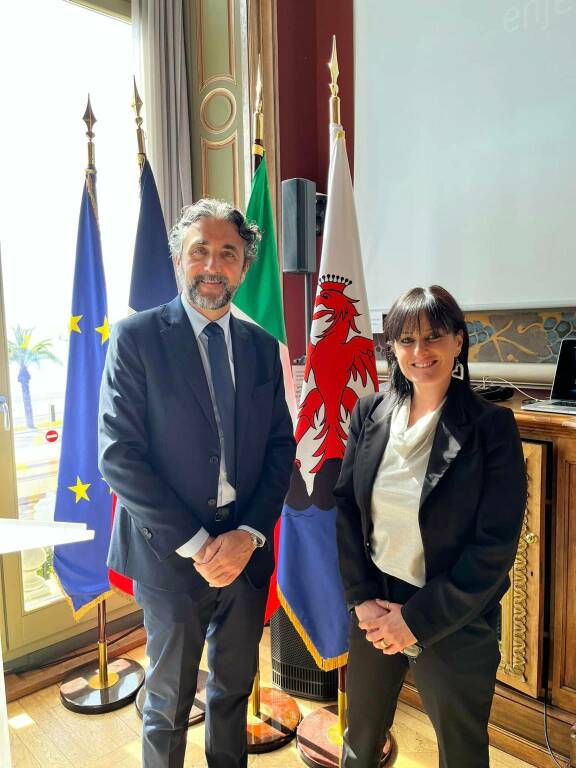 riviera24 -Taggia, il sindaco Conio e l’assessore Dumarte a Nizza per il progetto “10 Comuni”