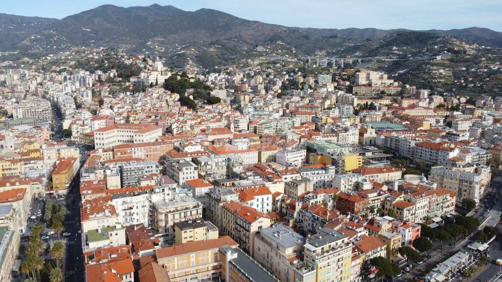 vedute sanremo drone porto porti