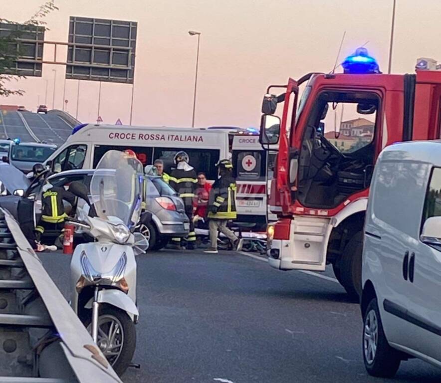 incidente cavalcavia Roverino