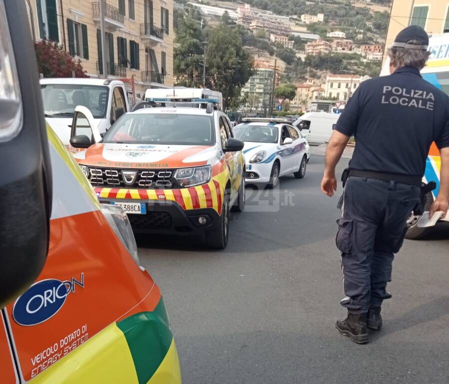 incidente ventimiglia