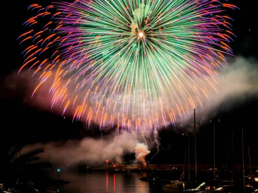 fuochi artificiali ferragosto sanremo