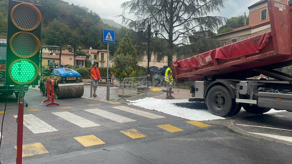 sopralluogo ingegnere Pellegrino e nuova strada soldano