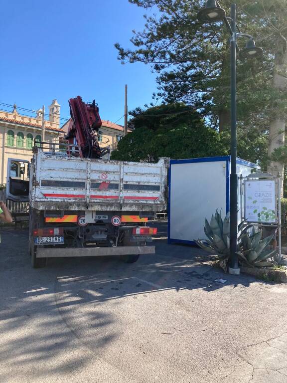 inizio lavori lungomare argentina