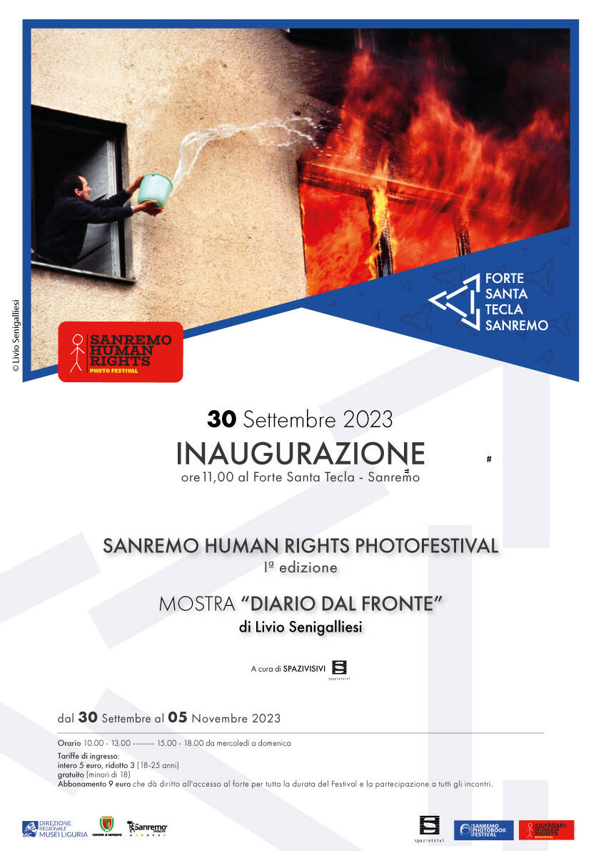 Riviera24- locandina Sanremo Human Rights Photo Festival