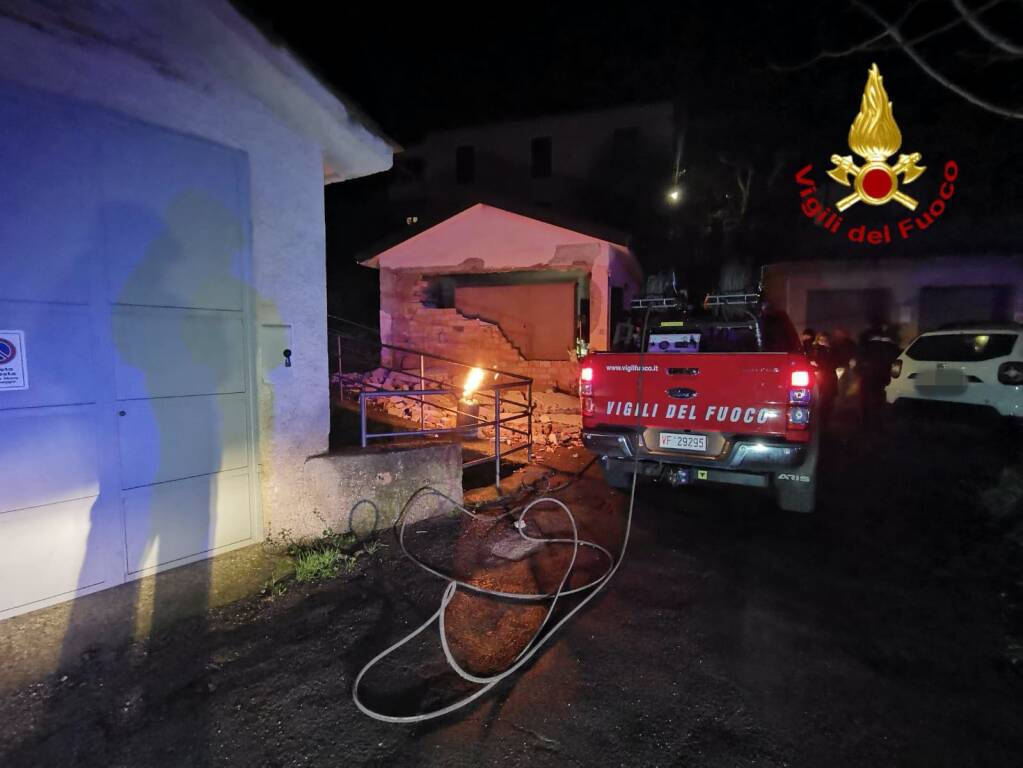 incendio bombola gas imperia 