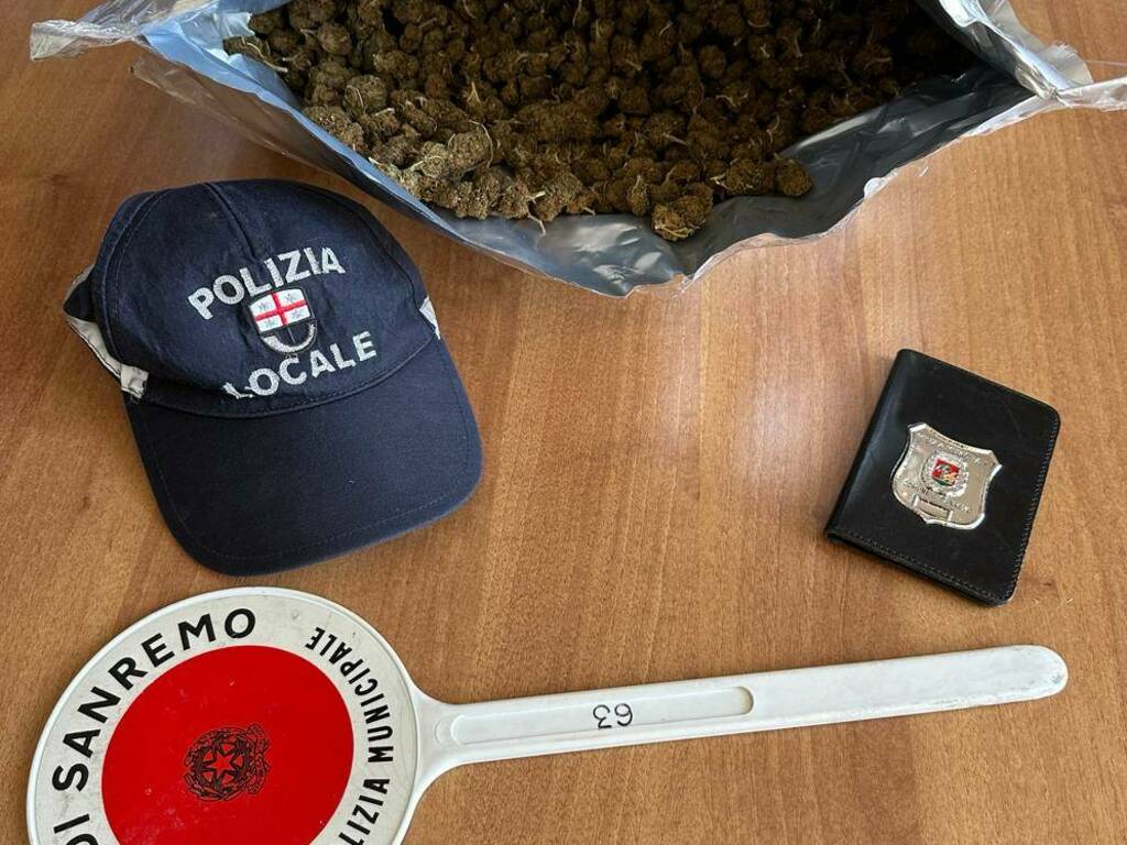 riviera24 - marijuana polizia municipale