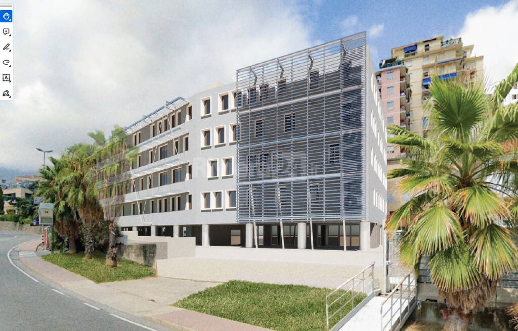 rendering nuovo palasalute sanremo