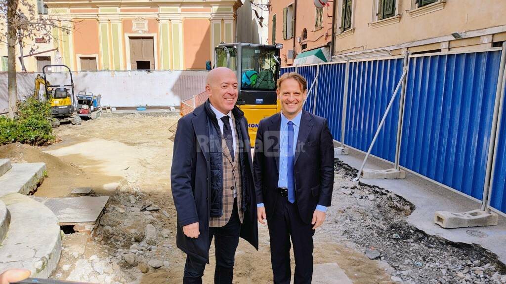 Scajola tour sui cantieri della rigenerazione urbana