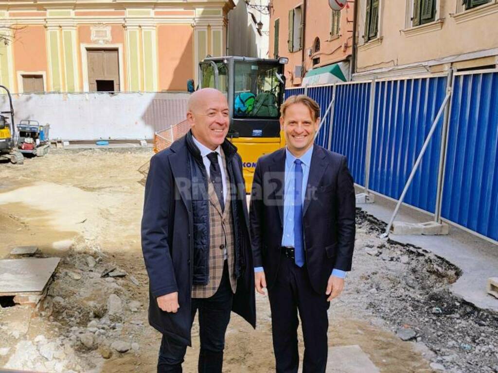 Scajola tour sui cantieri della rigenerazione urbana