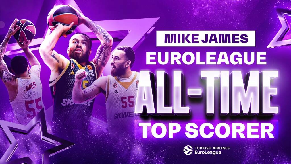 top score mike james - credits Eurolega Official 