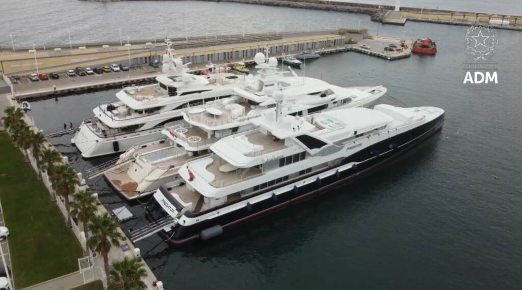 yacht sequestrato imperia