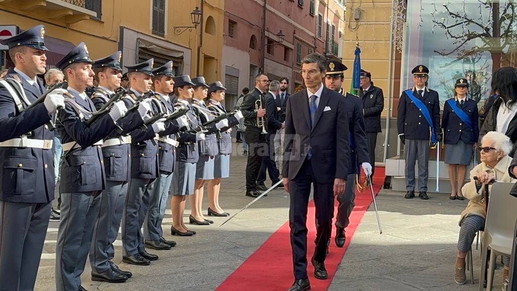 Celebrazioni anniversario fondazione Polizia Imperia 