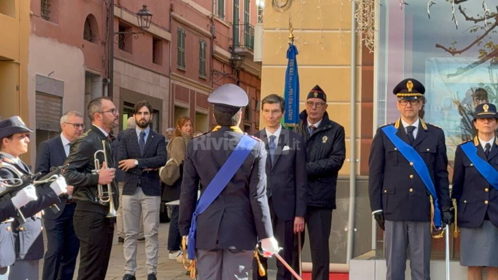 Celebrazioni anniversario fondazione Polizia Imperia 