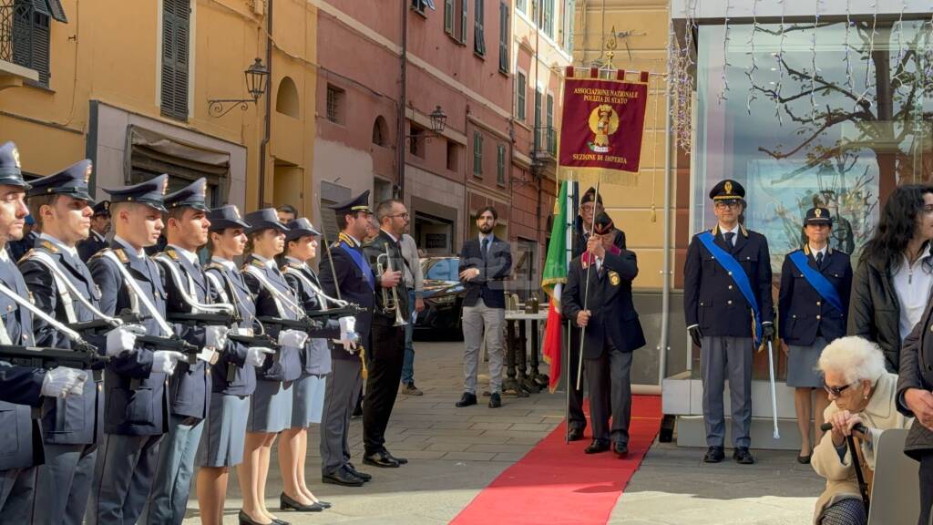 Celebrazioni anniversario fondazione Polizia Imperia 