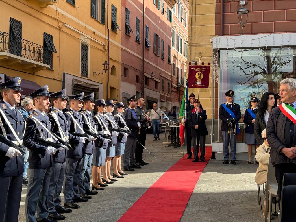 Celebrazioni anniversario fondazione Polizia Imperia 