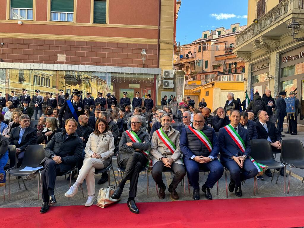 Celebrazioni anniversario fondazione Polizia Imperia 